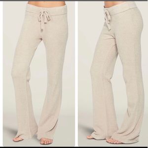 BAREFOOT DREAMS CozyChic Lite Drawstring Lounge Pant in Sand, Size XL